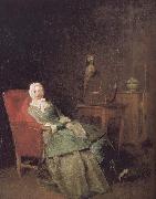 Jean Baptiste Simeon Chardin Take the book of women oil painting artist